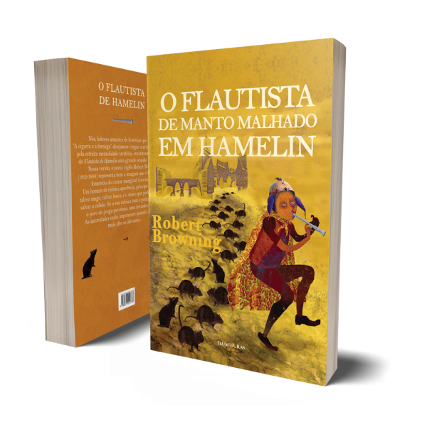 O flautista de manto malhado em Hamelin
