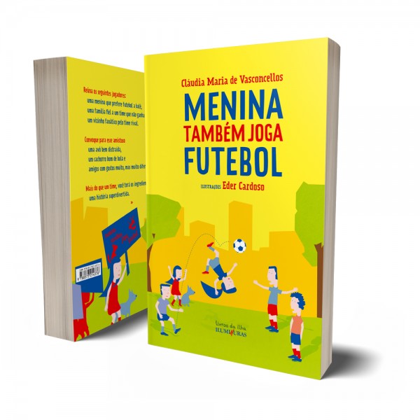 Menina também joga futebol