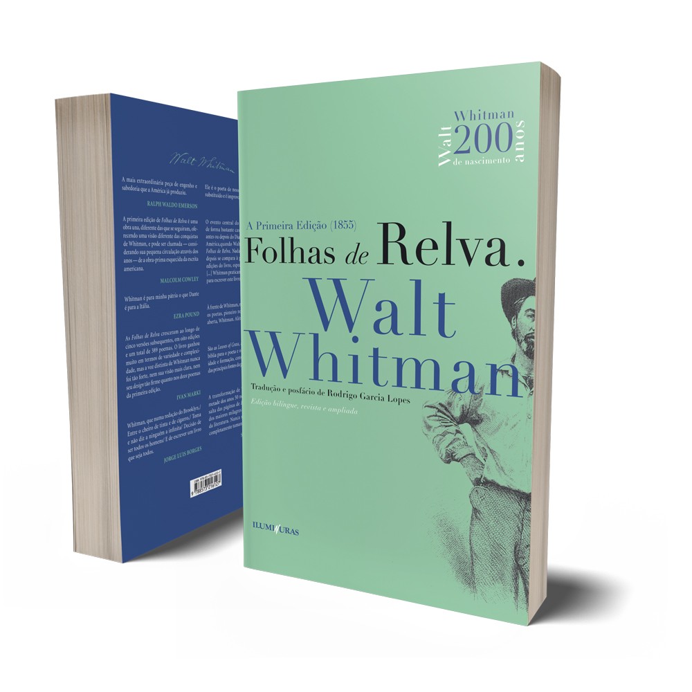 FOLHAS DE RELVA - edição bilíngue, revisada e ampliada